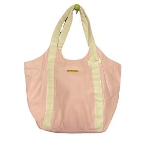Juicy Couture Woman’s Light Pink With Sparkle Beach Bag